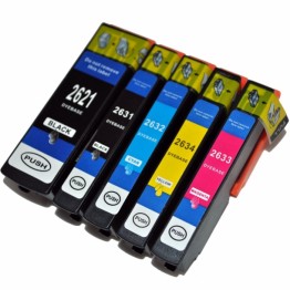 26 XL(BK-C-M-Y-PB) SET 5 TEM Μελάνι Epson Συμβατότητα:600, 605, 610, 615, 700, 710, 800, 810