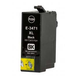 3471Μελάνι-EPSON Συμβατό -34XL  Σελίδες:1100 Black-WF Μοντέλο-3720DWF, 3725DWF