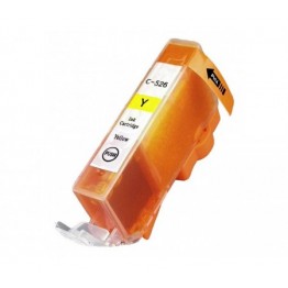 526 Yellow/ Canon/ΣΥΜΒΑΤΌ/Canon/ Μελάνι CLI-526 /4810, 4820, 4830, 4840, 4850, 4870, 4880, 4950, 5120, 5130, 5140, 5150, 5170, 5180, 5200, 521 6150, 6170, 6180, 6550,