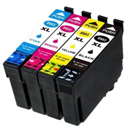603XL-EPSON-Συμβατό-Σελίδες:350 Cyan-2100-2105-2810DWF-2830DWF-2835DWF,2870